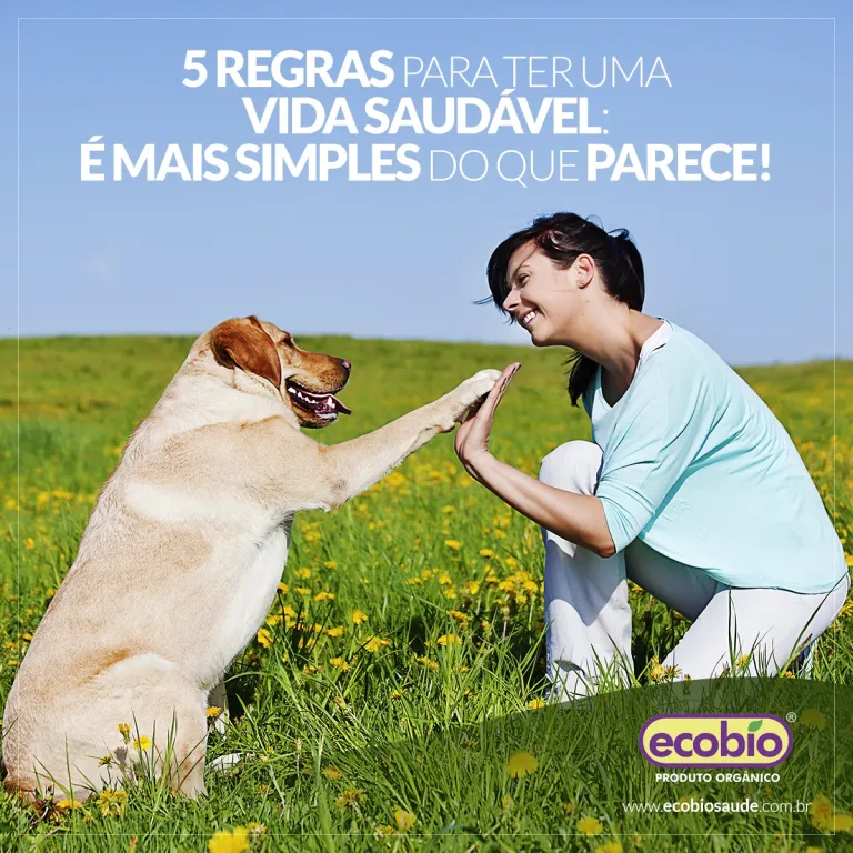 5 regras para ter uma vida saudável: é mais simples do que parece!